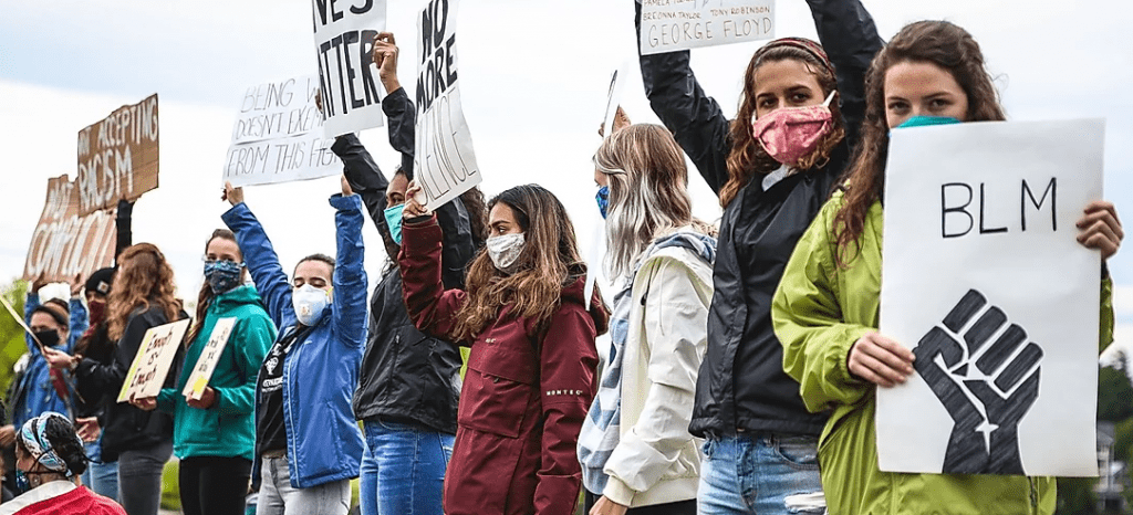 Blm Com BLM protestors provided by ADI - New York Almanack